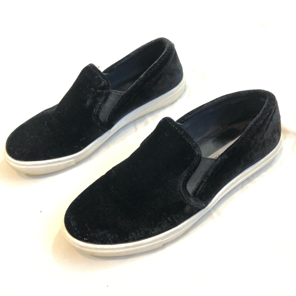 Steve Madden velvet slide sneakers